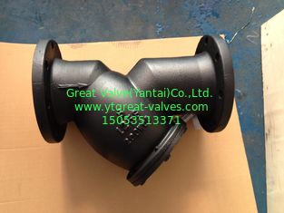 505-F ANSI CAST IRON Y STRIANER FLANGED ENDS