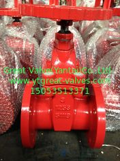 (ANSI) ductile Iron resilient Gate Valve Flanged Ends