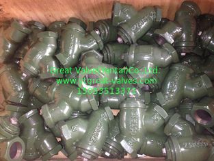 527-F ANSI NPT CAST IRON Y STRIANER THREADED ENDS