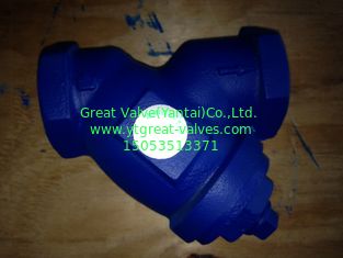 527-F ANSI NPT CAST IRON Y STRIANER THREADED ENDS