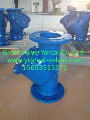 805-F DIN DUCTILE IRON Y STRAINER FLANGED ENDS