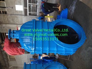 (BS) Cast Iron Resilient Gate Valve nor-rising stem Flanged Ends