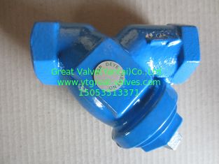 627-F BS CAST IRON Y STRIANER THREADED ENDS