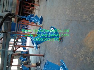 DIN Y STRAINER FLANGED ENDS