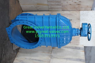 (DIN) Cast Iron Resilient Gate Valve nor-rising stem