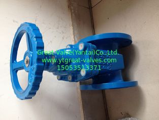 (BS) Cast Iron Resilient Gate Valve nor-rising stem Flanged Ends