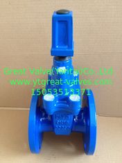 (DIN) Cast Iron Resilient Gate Valve nor-rising stem