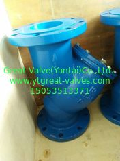 ANSI CAST IRON Y STRAINER FLANGED ENDS