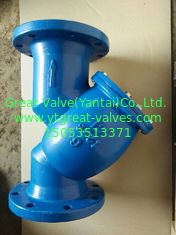 ANSI CAST IRON Y STRAINER FLANGED ENDS