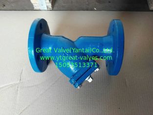 ANSI CAST IRON Y STRAINER FLANGED ENDS