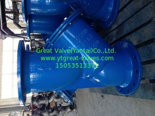 DIN Y strainer Flanged ends