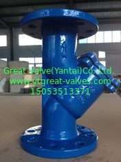 DIN Y strainer Flanged ends