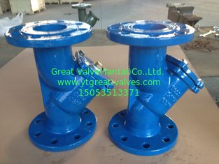 DIN Y strainer Flanged ends