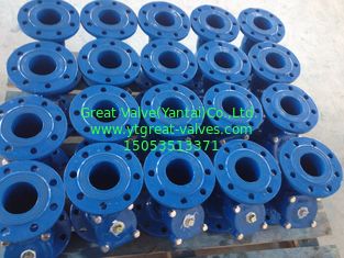 DIN Y strainer Flanged ends