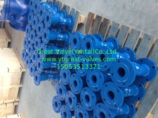DIN Y strainer Flanged ends
