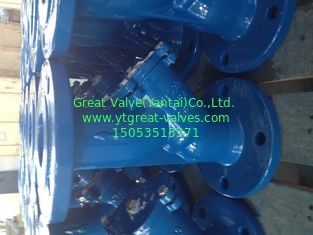 DIN Y strainer Flanged ends