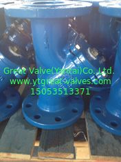 DIN Y strainer Flanged ends