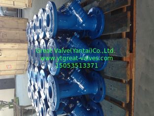 DIN Y strainer Flanged ends