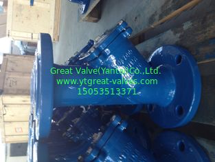 DIN Y strainer Flanged ends