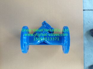 DIN Y strainer Flanged ends