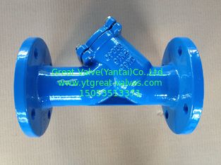 DIN Y strainer Flanged ends