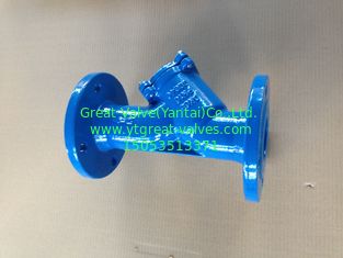 DIN Y strainer Flanged ends