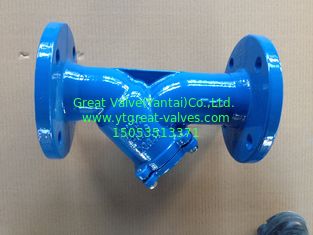 DIN Y strainer Flanged ends