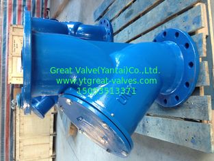 DIN Y strainer Flanged ends