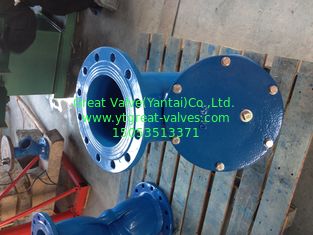 DIN Y strainer Flanged ends