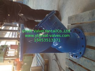 DIN Y strainer Flanged ends