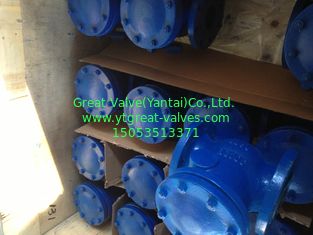 DIN Y strainer Flanged ends
