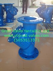 DIN Y strainer Flanged ends