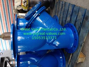 DIN Y strainer Flanged ends