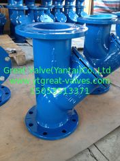 DIN Y strainer Flanged ends