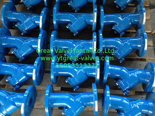 DIN Y strainer Flanged ends