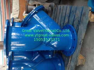 DIN Y strainer Flanged ends