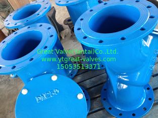 DIN Y strainer Flanged ends