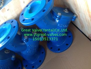 DIN Y strainer Flanged ends