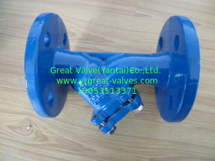 DIN Y strainer Flanged ends