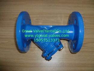 DIN Y strainer Flanged ends