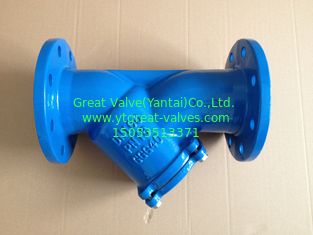 DIN Y strainer Flanged ends
