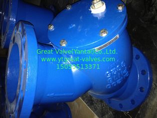 BS y strainer flanged ends