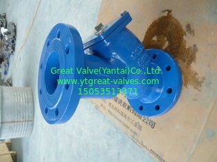 BS y strainer flanged ends for water oil and gas