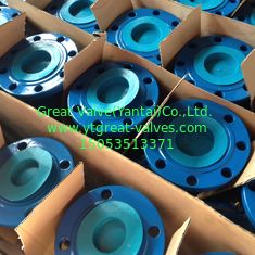 BS y strainer flanged ends