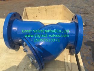 ANSI y strainer flanged ends