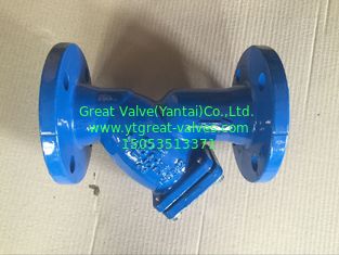 ANSI y strainer flanged ends