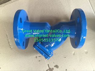 ANSI y strainer flanged ends