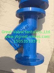 ANSI y strainer flanged ends