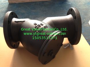ANSI y strainer flanged ends