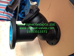 ANSI y strainer flanged ends